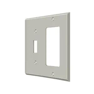 Deltana Switch Plate, Single Switch/Single Rocker by Deltana