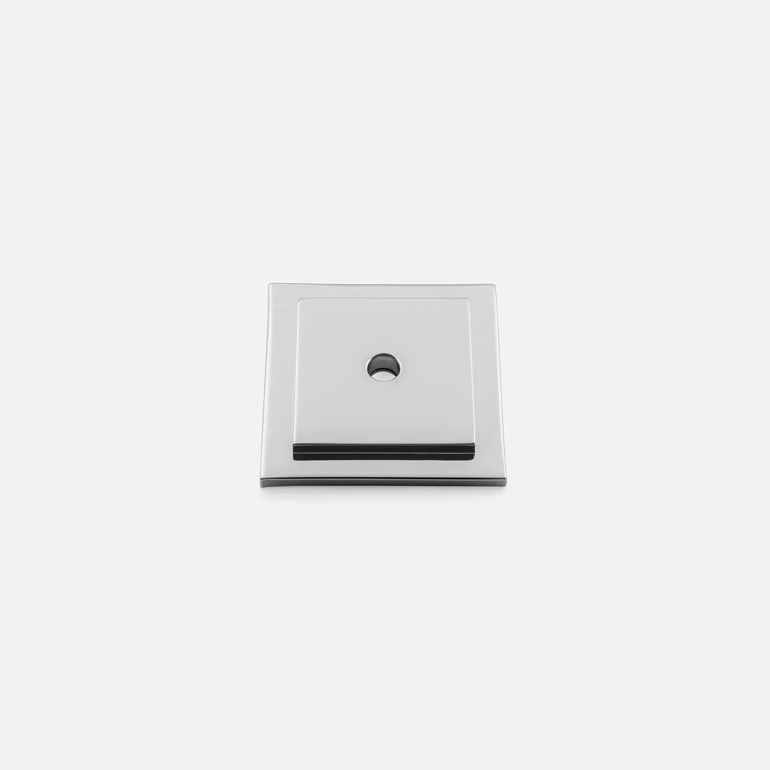 polished chrome backplate