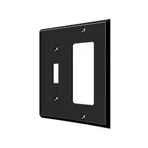 Deltana Switch Plate, Single Switch/Single Rocker by Deltana