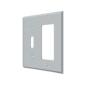 Deltana Switch Plate, Single Switch/Single Rocker
