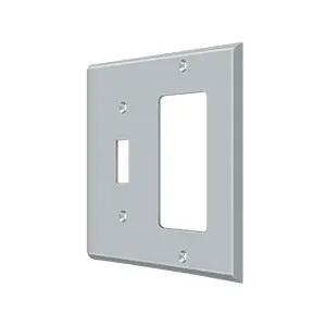 Deltana Switch Plate, Single Switch/Single Rocker by Deltana