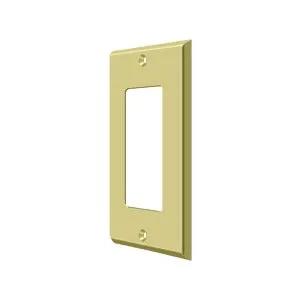 Deltana Switch Plate, Single Rocker by Deltana