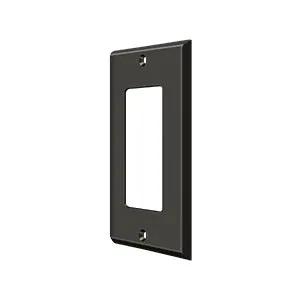 Deltana Switch Plate, Single Rocker by Deltana