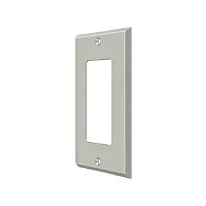 Deltana Switch Plate, Single Rocker by Deltana