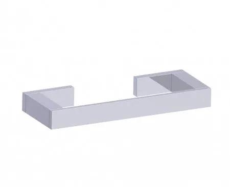 polished chrome towel bar