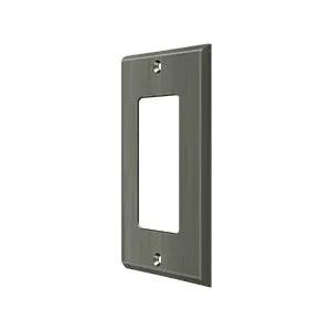 Deltana Switch Plate, Single Rocker by Deltana