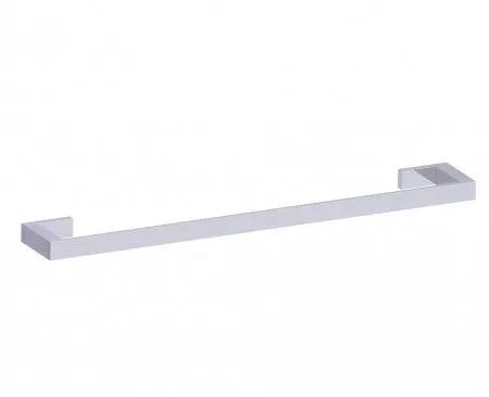 polished chrome towel bar