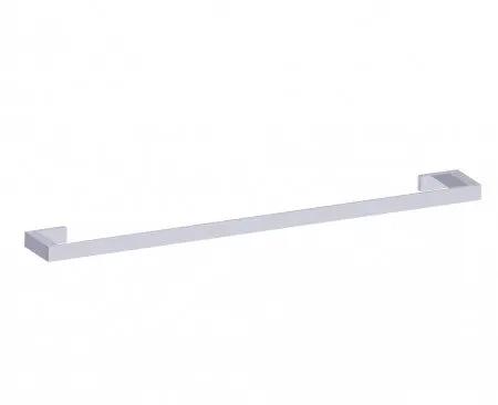 polished chrome towel bar