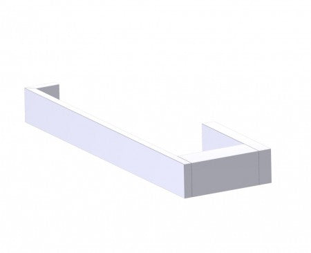 polished chrome towel ring