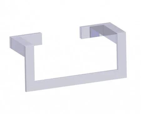polished chrome towel ring