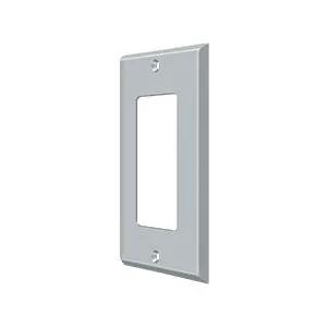 Deltana Switch Plate, Single Rocker by Deltana
