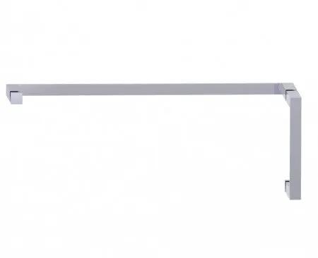 polished chrome door handles