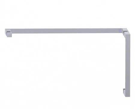 polished chrome door handles