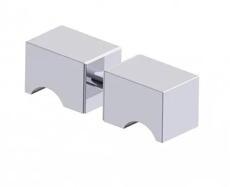 polished chrome door knob