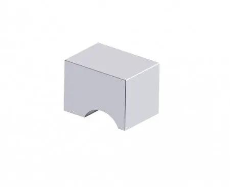 polished chrome handle knob