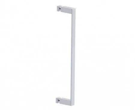 polished chrome door handle