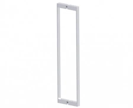polished chrome door handle