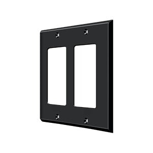Deltana Switch Plate, Double Rocker
