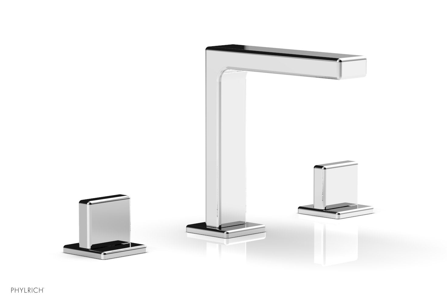 polished chrome faucet