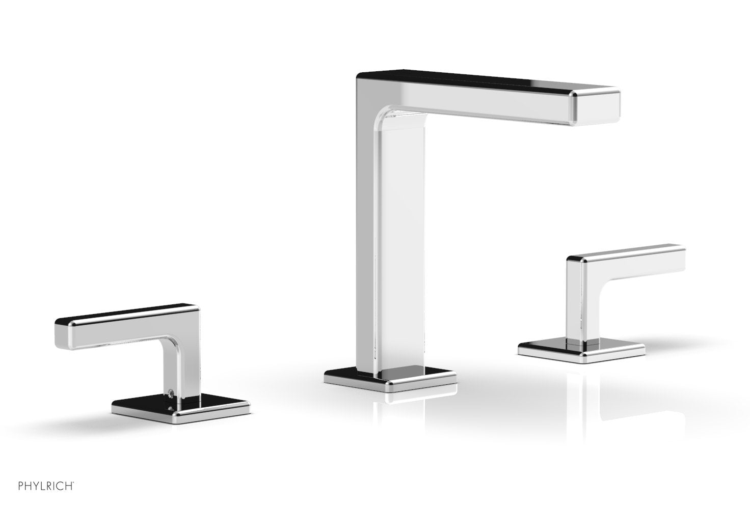 polished chrome faucet