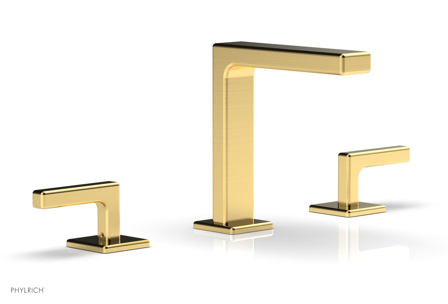 Phylrich MIX Widespread Faucet - Lever Handles 6-3/4" Height