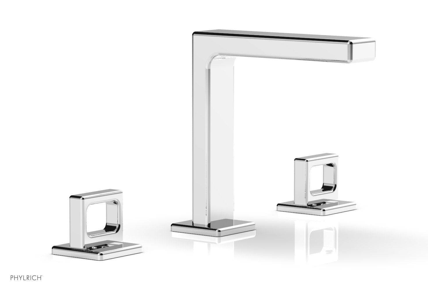 polished chrome faucet