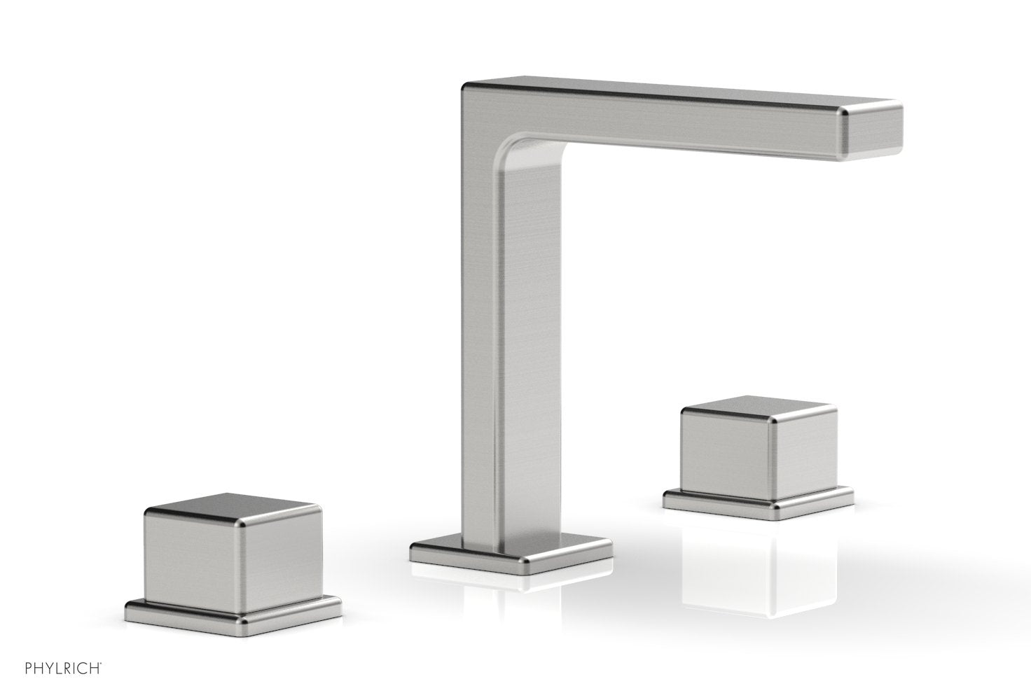 Phylrich MIX Widespread Faucet - Cube Handles 6-3/4" Height by Phylrich
