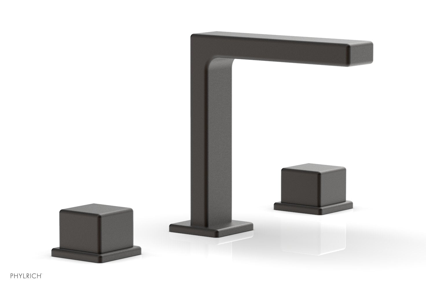 Phylrich MIX Widespread Faucet - Cube Handles 6-3/4" Height by Phylrich