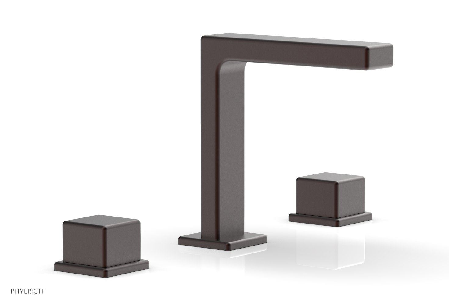 Phylrich MIX Widespread Faucet - Cube Handles 6-3/4" Height by Phylrich