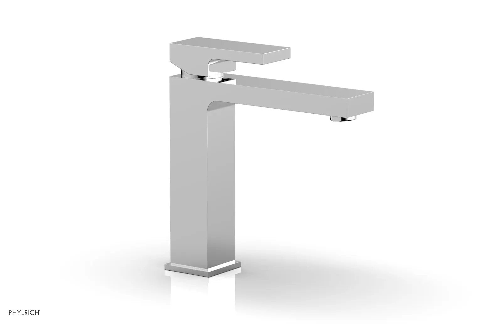 polished chrome faucet