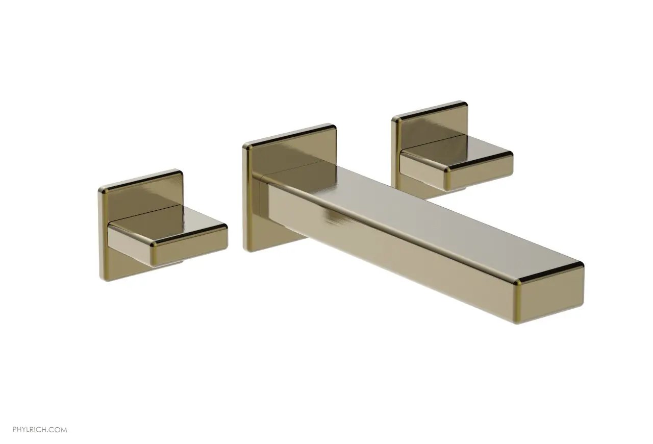 Phylrich MIX Wall Lavatory Set - Blade Handles by Phylrich