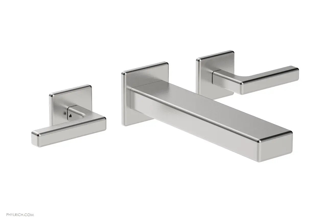Phylrich MIX Wall Lavatory Set - Lever Handles by Phylrich