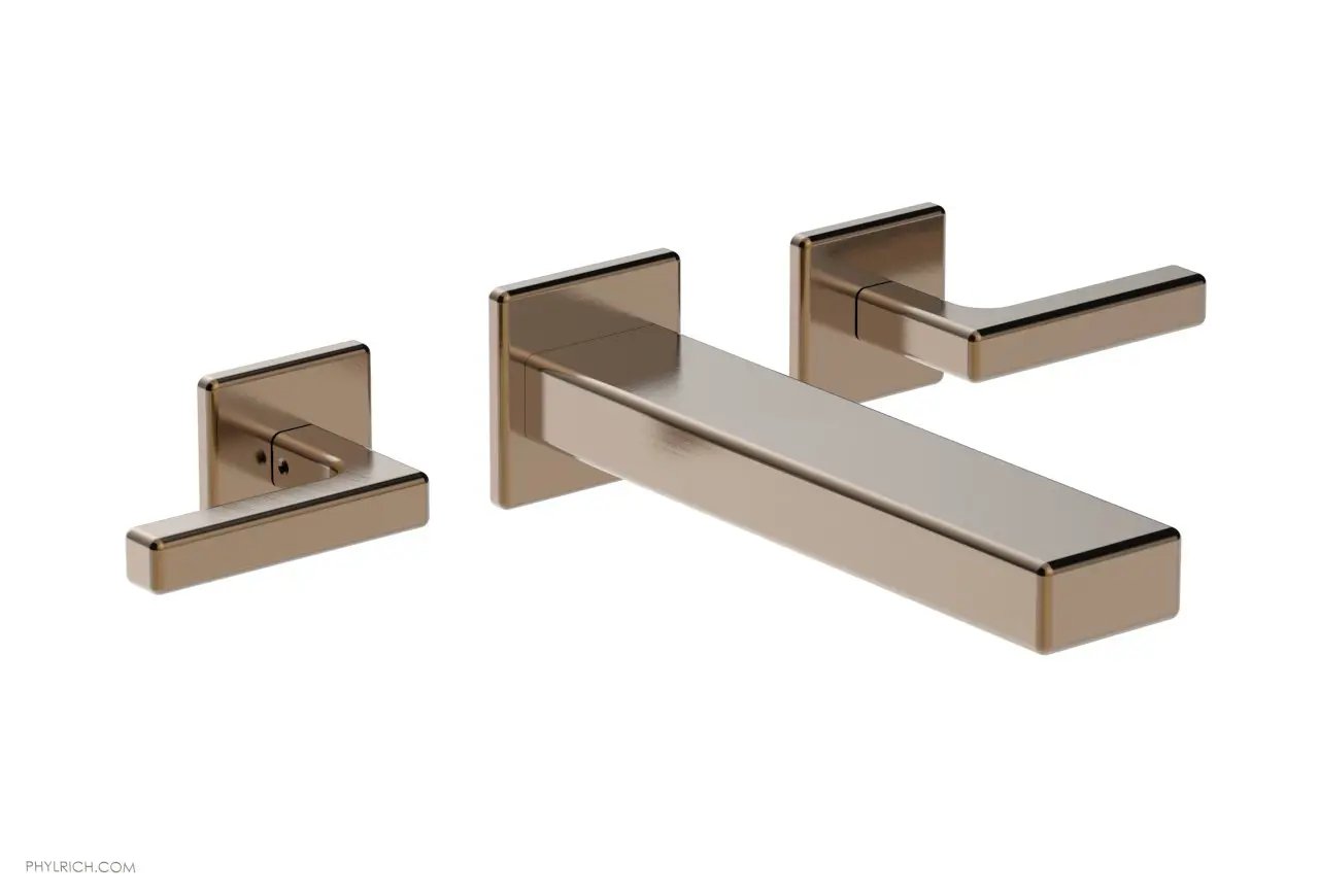 Phylrich MIX Wall Lavatory Set - Lever Handles by Phylrich