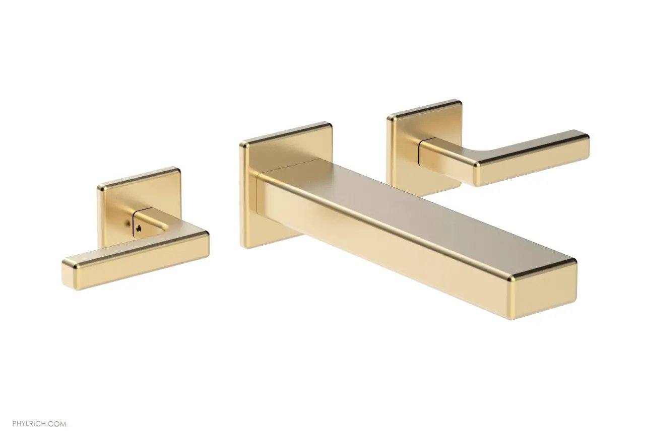 Phylrich MIX Wall Lavatory Set - Lever Handles by Phylrich