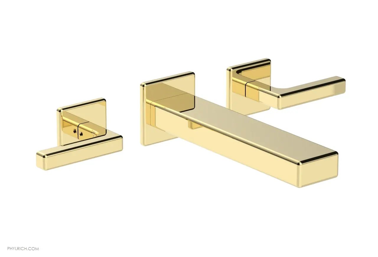 Phylrich MIX Wall Lavatory Set - Lever Handles by Phylrich
