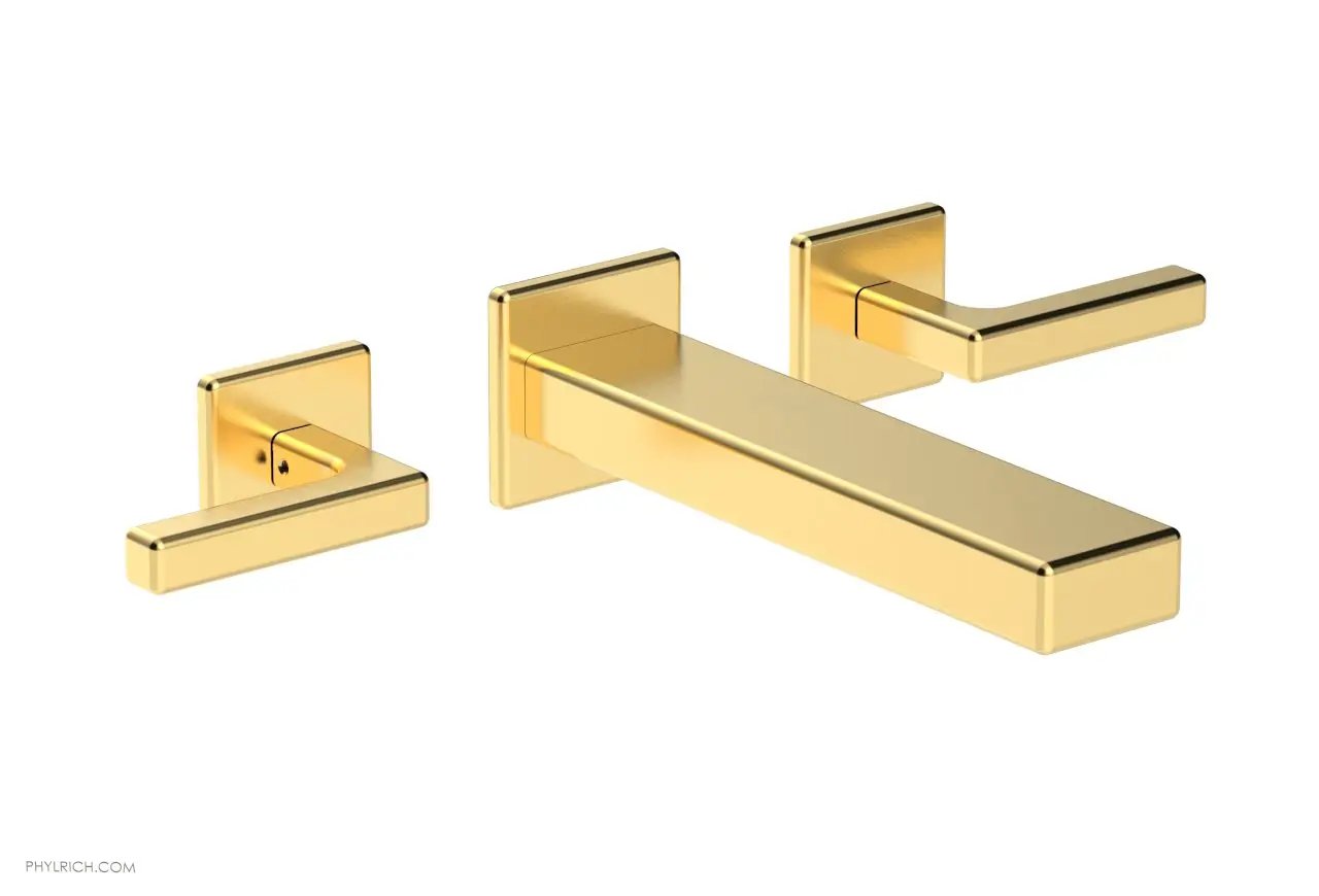 Phylrich MIX Wall Lavatory Set - Lever Handles by Phylrich