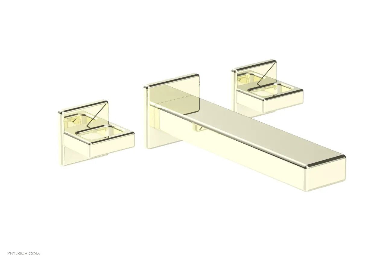 Phylrich MIX Wall Lavatory Set - Ring Handles by Phylrich
