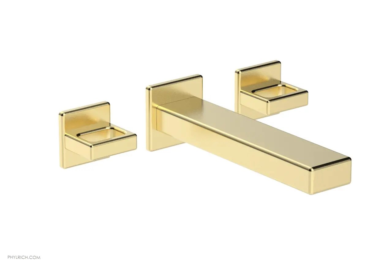 Phylrich MIX Wall Lavatory Set - Ring Handles by Phylrich