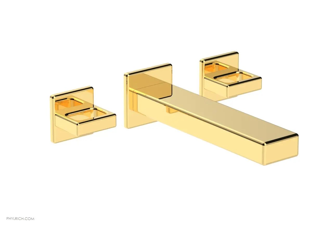 Phylrich MIX Wall Lavatory Set - Ring Handles by Phylrich