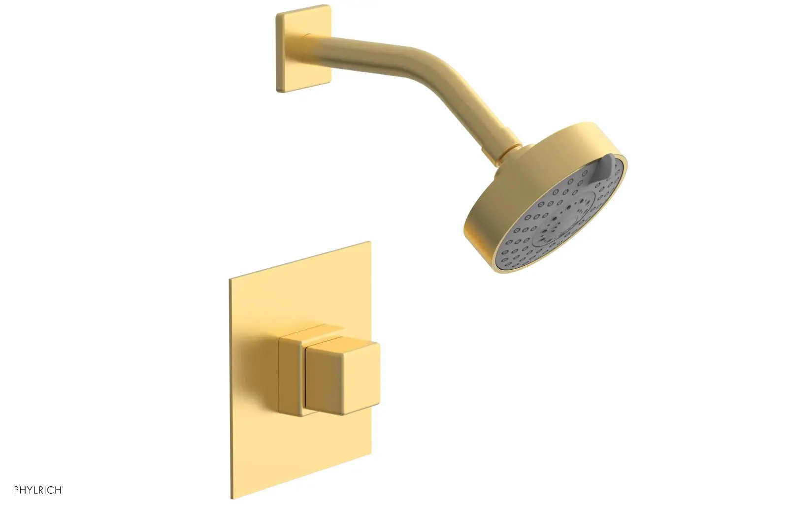 Phylrich MIX Pressure Balance Shower Set - Cube Handle by Phylrich