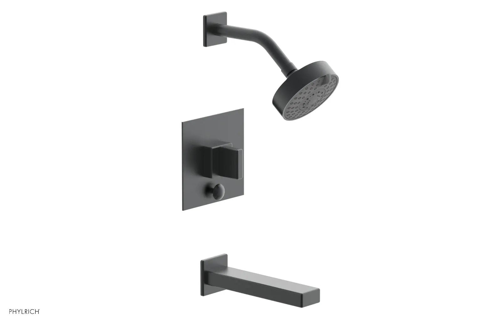 Phylrich MIX Pressure Balance Tub and Shower Set - Blade Handle by Phylrich