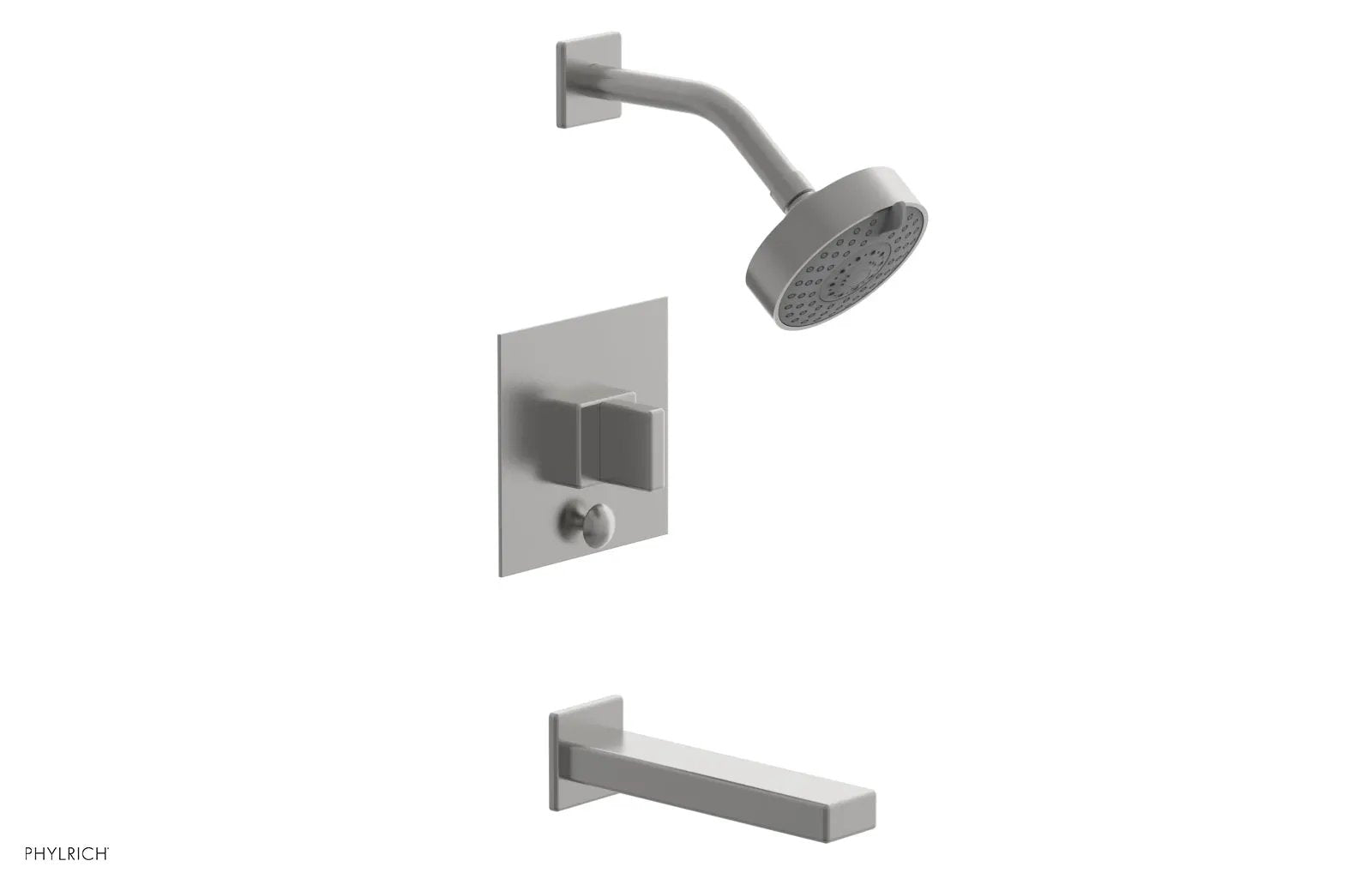 Phylrich MIX Pressure Balance Tub and Shower Set - Blade Handle by Phylrich