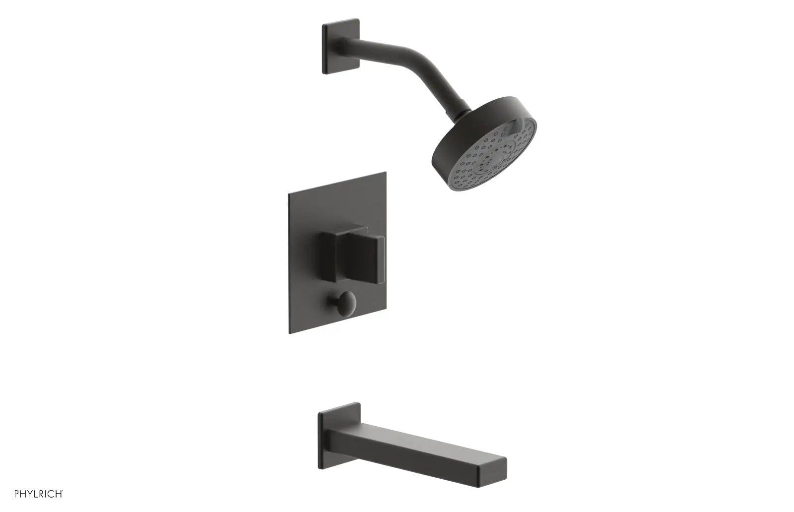 Phylrich MIX Pressure Balance Tub and Shower Set - Blade Handle by Phylrich