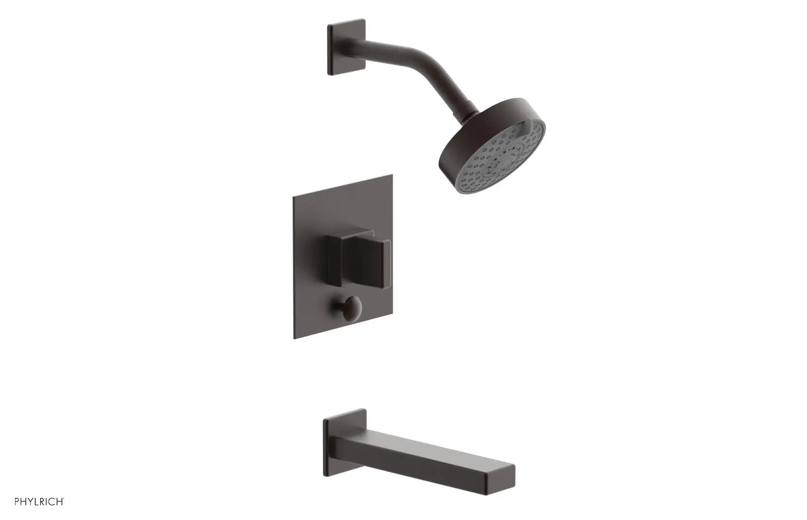 Phylrich MIX Pressure Balance Tub and Shower Set - Blade Handle by Phylrich