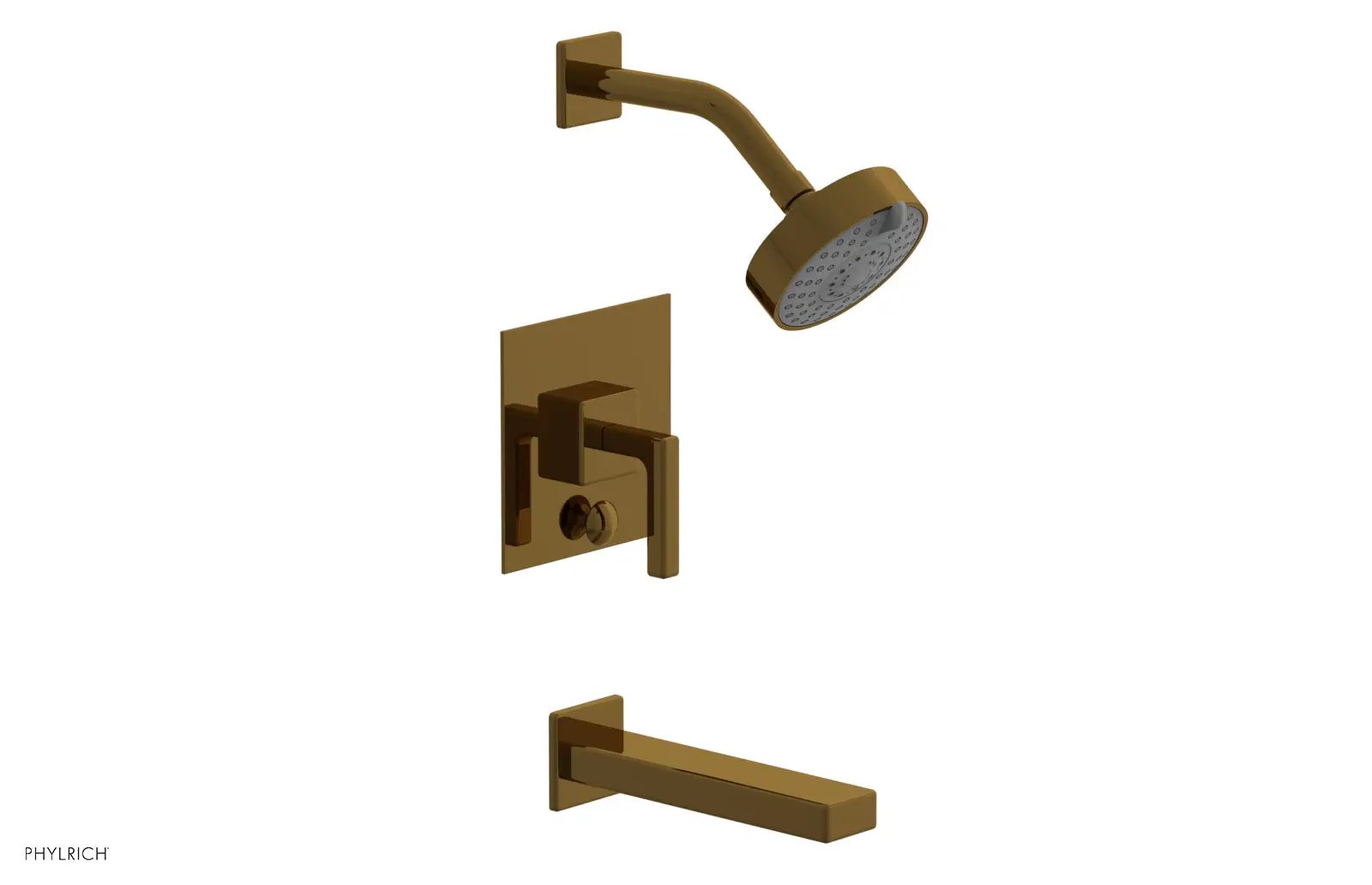 Phylrich MIX Pressure Balance Tub and Shower Set - Lever Handle by Phylrich