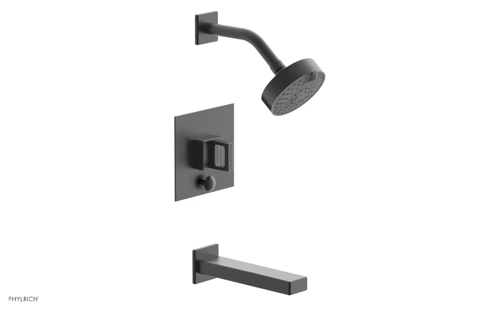 Phylrich MIX Pressure Balance Tub and Shower Set - Ring Handle by Phylrich