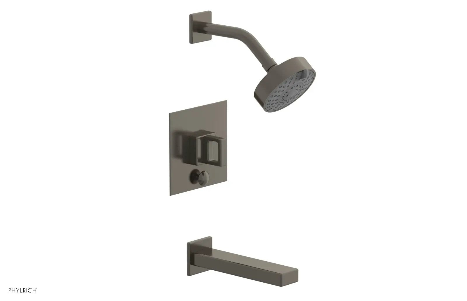 Phylrich MIX Pressure Balance Tub and Shower Set - Ring Handle by Phylrich