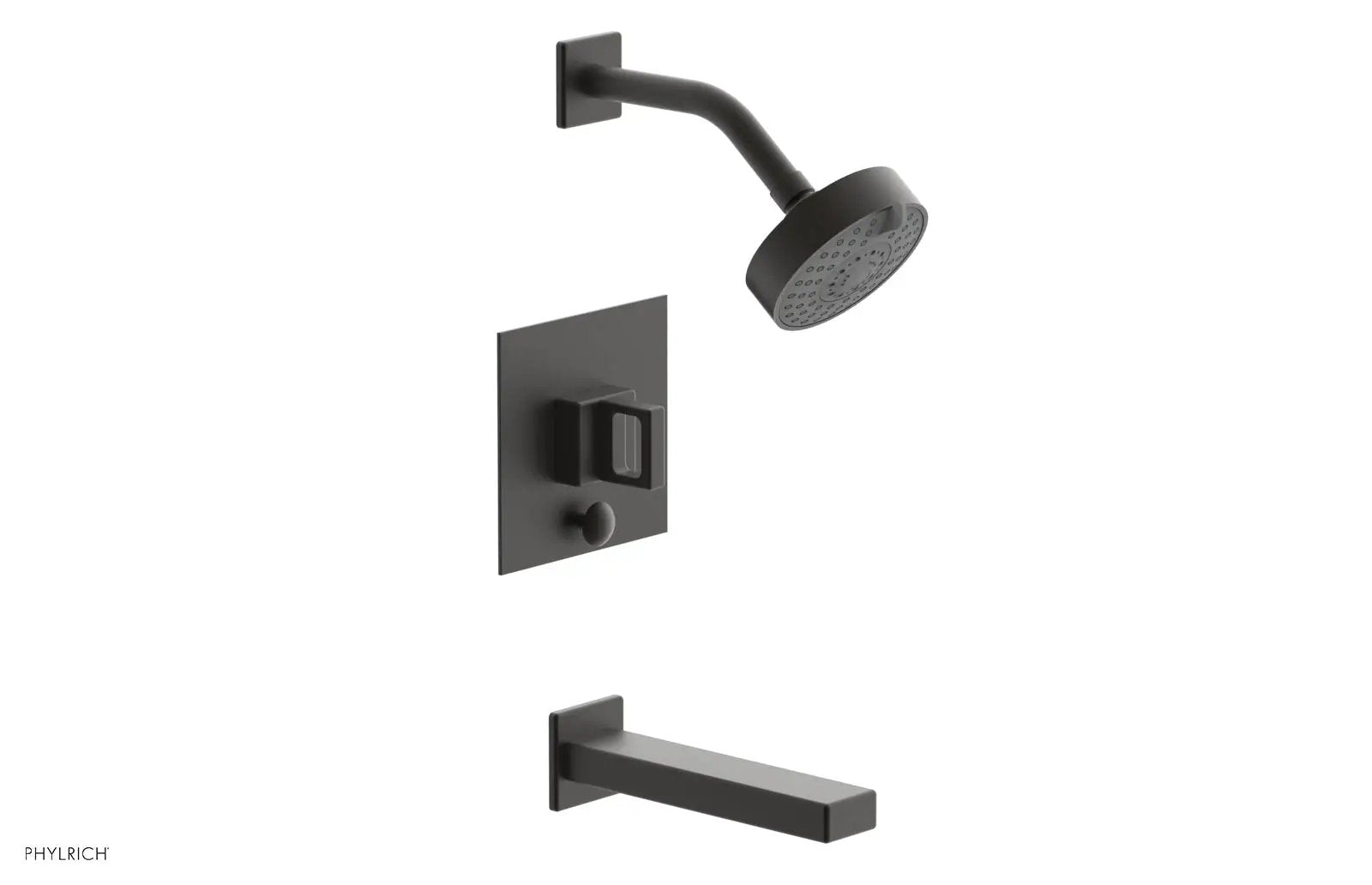 Phylrich MIX Pressure Balance Tub and Shower Set - Ring Handle by Phylrich