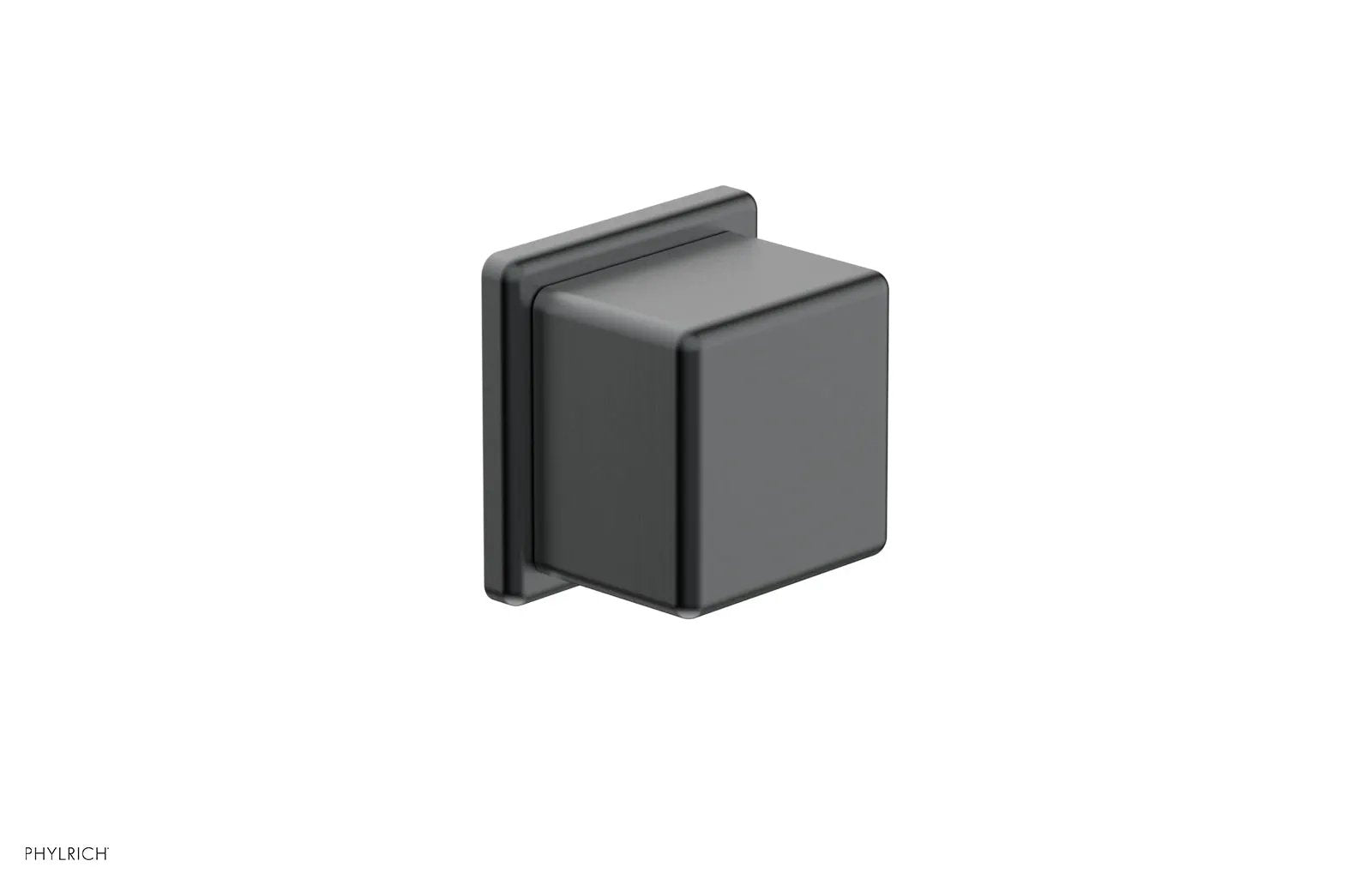 Phylrich MIX Volume Control/Diverter Trim - Cube Handle by Phylrich