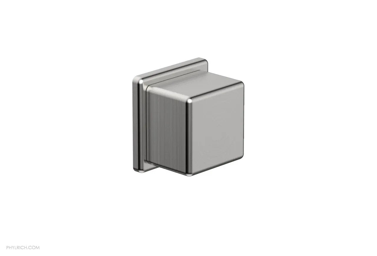 Phylrich MIX Volume Control/Diverter Trim - Cube Handle by Phylrich